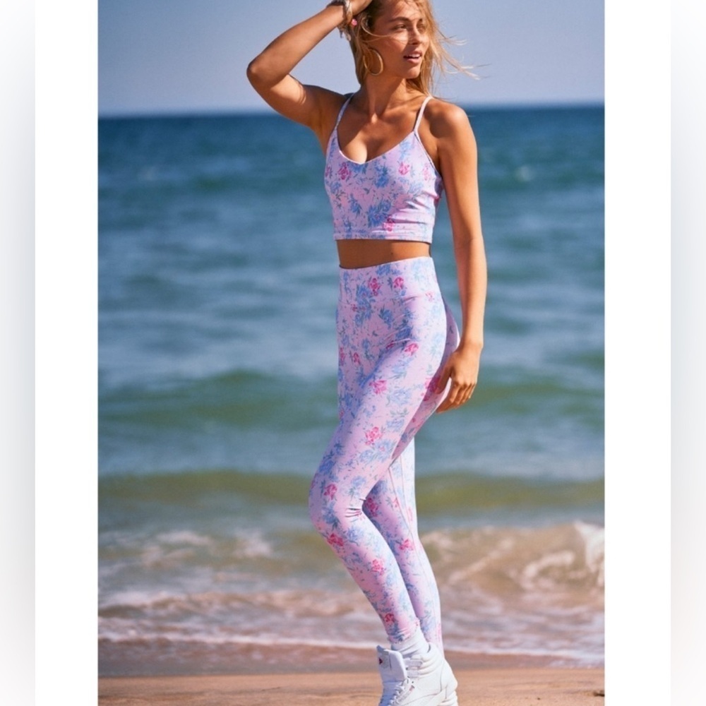 LoveShackFancy x Bandier Bliss Leggings XS